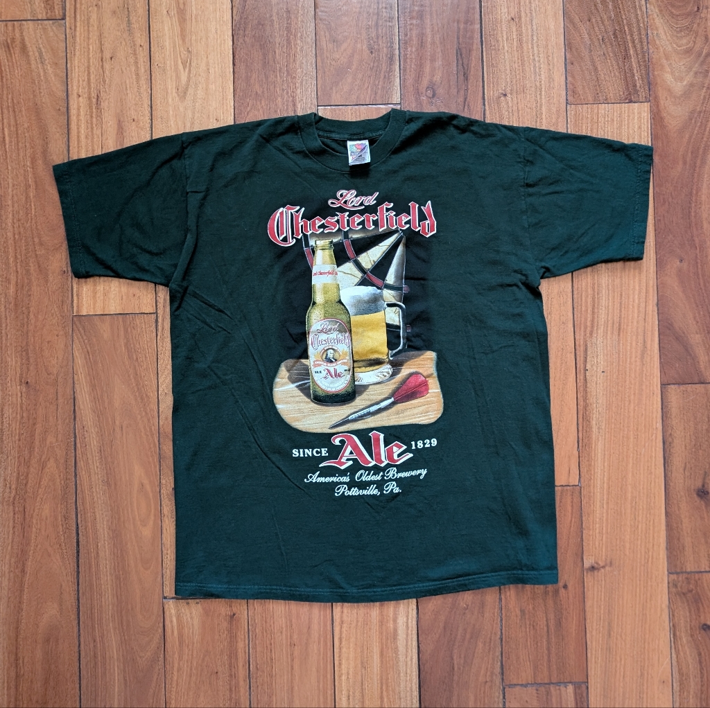 Lord Chesterfield Ale Vintage Beer T-Shirt (2x)